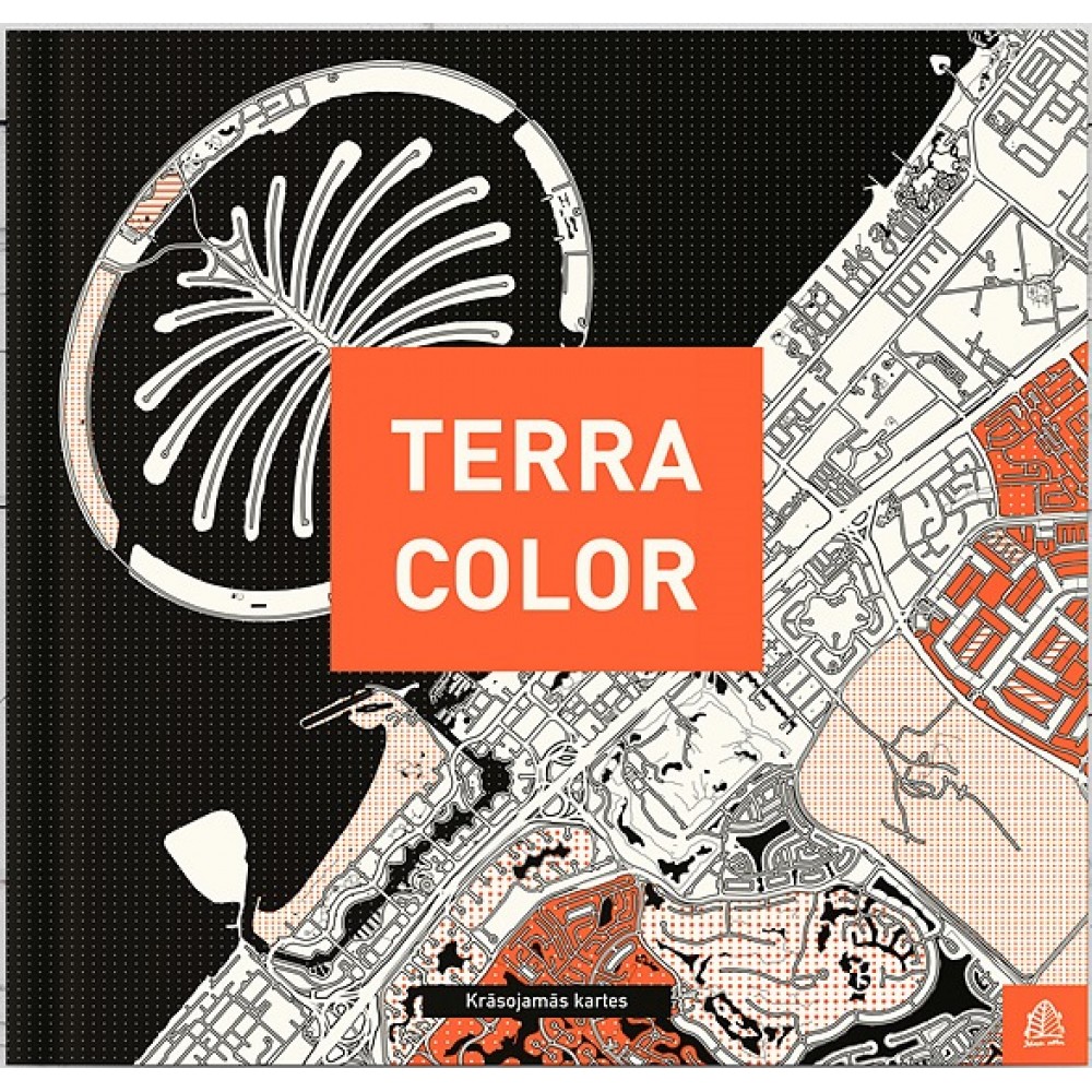 Terra Color - Målarbok med kartor